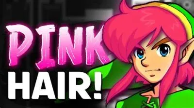 Why is links hair pink?
