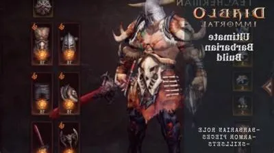 What is the role of barbarian in diablo immortal?