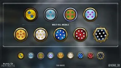 What is the rarest medal in halo infinite?