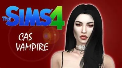 How do you make a sim not a vampire sims 3?