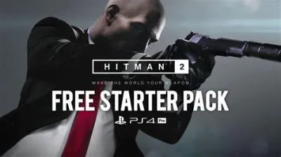 What does the hitman 2 free starter pack include?