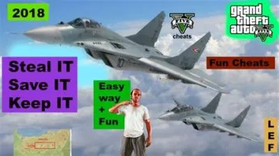 How to cheat fighter jet in gta 5?