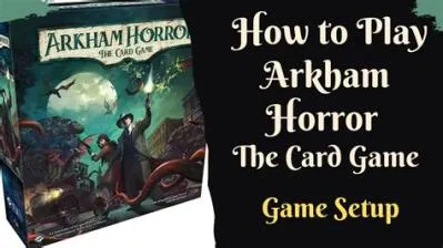 Can you play arkham horror card game solo?