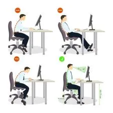 How many hours is it recommended to sit at the computer per day?