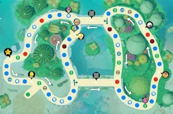 Is there only 4 maps in mario party?