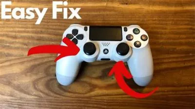 Does resetting your ps4 controller fix drift?