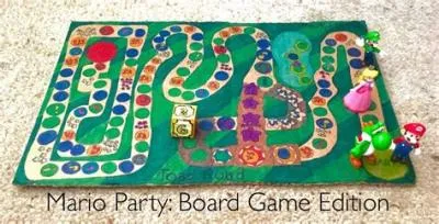 Can you save a board game mario party?