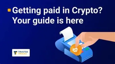Are you ok being paid in crypto?