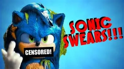 Is there swearing in the sonic movie?