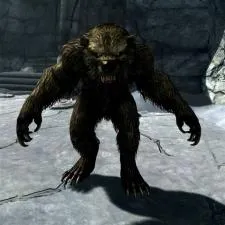 Can you become a werebear in skyrim anniversary edition?