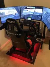 How much does a sim racing setup cost in india?