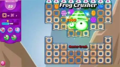 What does candy crush frog do?