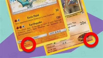 What do the numbers on the bottom of pokémon cards mean?