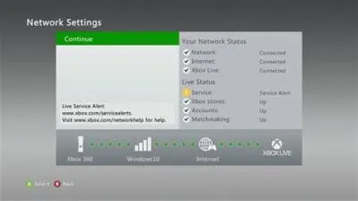 Can xbox 360 no longer connect to internet?