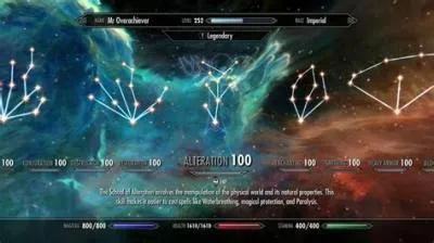What is the max skill in skyrim?