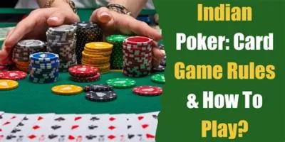 What is indian poker card?
