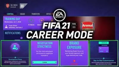 How many years is career mode fifa 21?