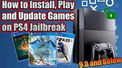 Can you play latest games on jailbroken ps4?
