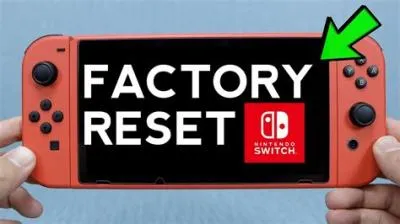 How long does it take to factory reset a nintendo switch?
