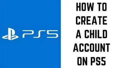 How do i change my child account to normal on ps5?