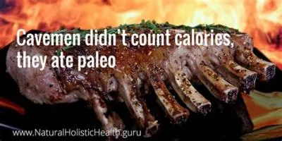 How many calories did cavemen eat?