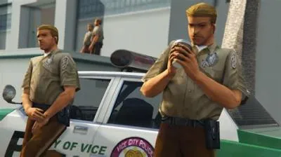 Can you lose the cops in vice city?