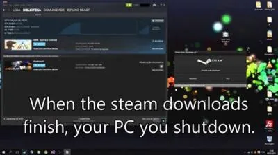Do games download when shut down?