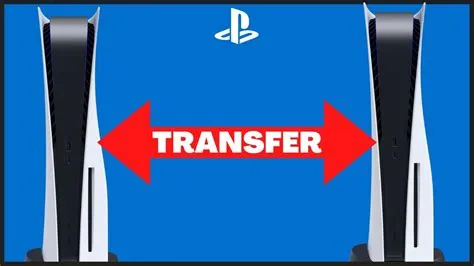 What happens if you turn off ps5 during data transfer?