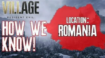 Where in romania is resident evil village?