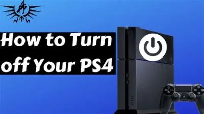 Is it better to turn off ps4 or standby?