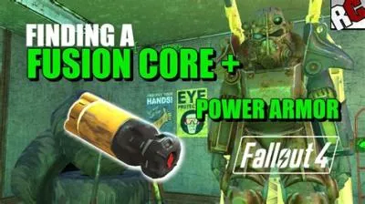 Can you still use power armor without a fusion core?
