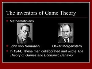Who invented game theory?