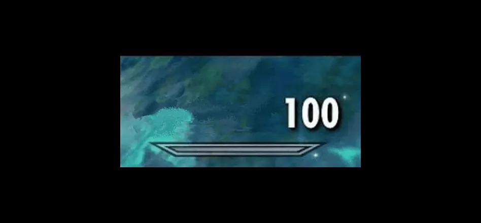Can you 100 every skill in skyrim?