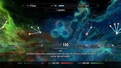 Can you get level 100 in every skill skyrim?