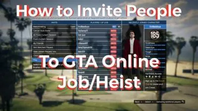 How do you invite randoms to heists in gta 5?