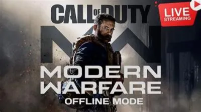 Is cod modern warfare 3 online or offline?