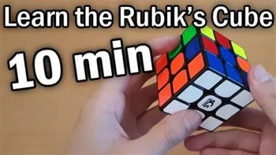 Is solving a rubiks cube in 1 minute good?