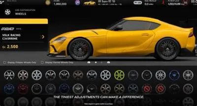 How much customization does gran turismo 7 have?