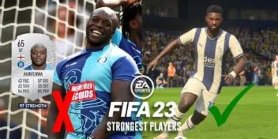 Who is the strongest player in fifa 23?