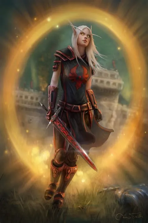 How do i start the blood elf paladin quest?