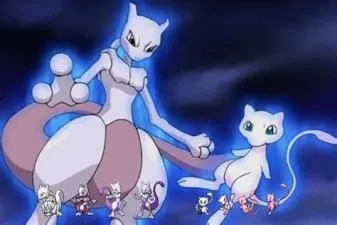 Is mew a copy of mewtwo?