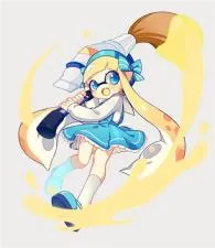 Who is the yellow girl in splatoon?