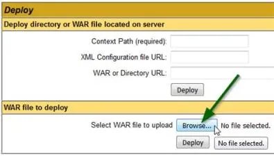 How do i deploy a war file in linux?