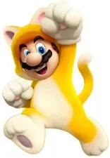 What turns mario into a cat?