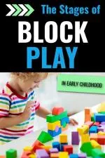 What does block play look like?