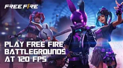 Does free fire support 120fps?
