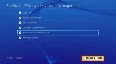 How often can you change primary ps4?