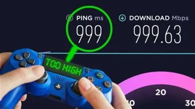 What does high ping look like?
