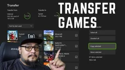 Can you transfer games from hard drive to xbox series s?