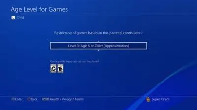 How do you change your age on ps4 if you are a minor?